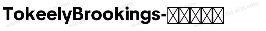 TokeelyBrookings字体转换