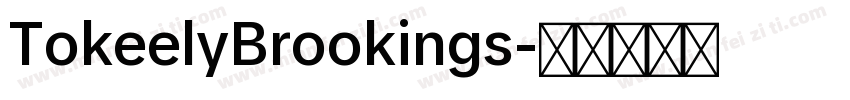TokeelyBrookings字体转换