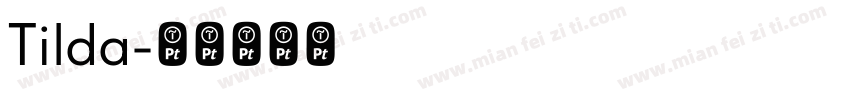 Tilda字体转换