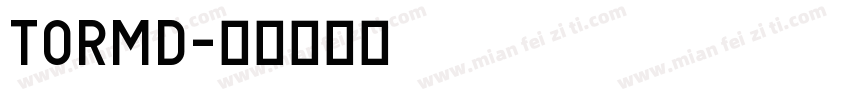 TORMD字体转换