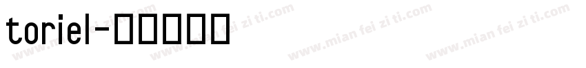 toriel字体转换