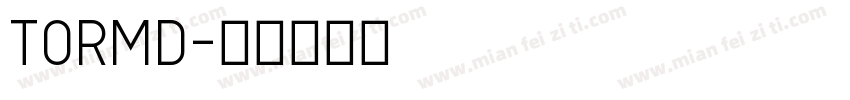 TORMD字体转换