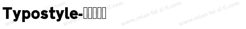 Typostyle字体转换