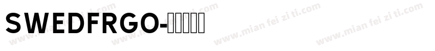 SWEDFRGO字体转换