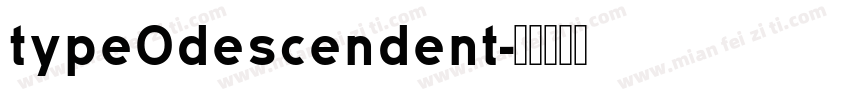 type0descendent字体转换