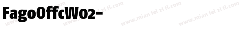 FagoOffcW02字体转换
