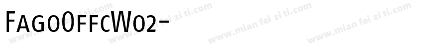 FagoOffcW02字体转换