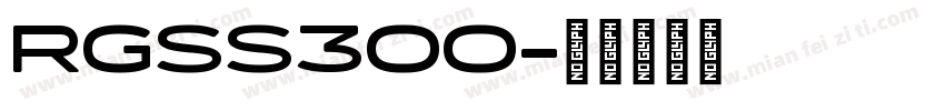 RGSS300字体转换