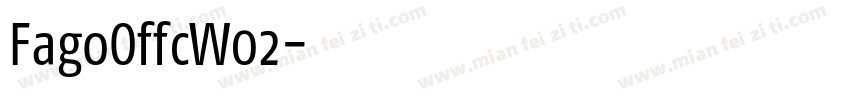 FagoOffcW02字体转换