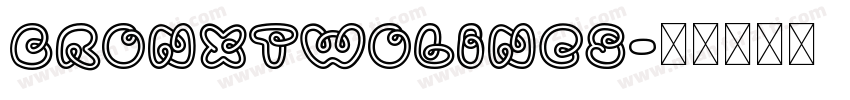 BronxTwoLines字体转换