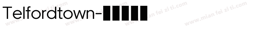 Telfordtown字体转换