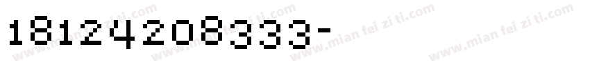18124208333字体转换