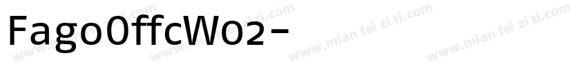 FagoOffcW02字体转换
