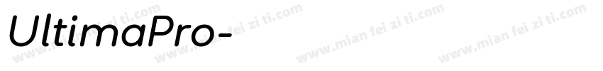UltimaPro字体转换