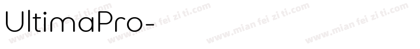 UltimaPro字体转换