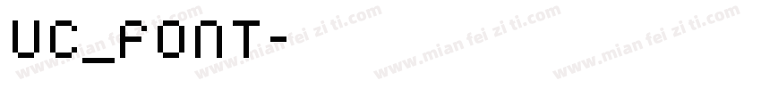 UC_Font字体转换