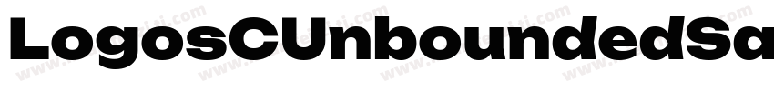 LogosCUnboundedSans字体转换