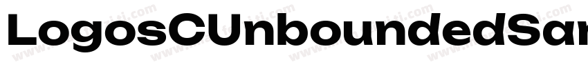 LogosCUnboundedSans字体转换