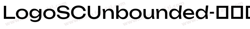 LogoSCUnbounded字体转换