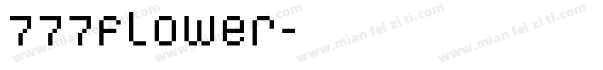 777Flower字体转换