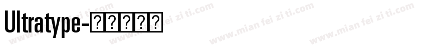 Ultratype字体转换