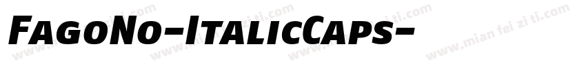 FagoNo-ItalicCaps字体转换