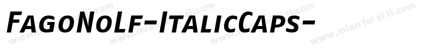FagoNoLf-ItalicCaps字体转换