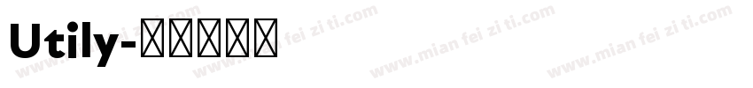 Utily字体转换