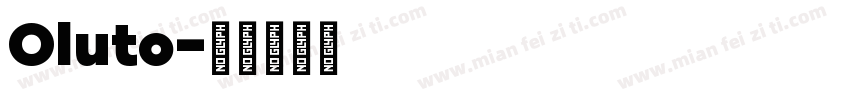 Oluto字体转换