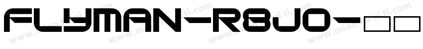 Flyman-r8JO字体转换