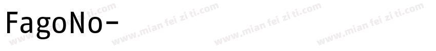 FagoNo字体转换