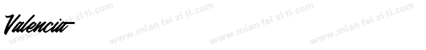 Valencia字体转换