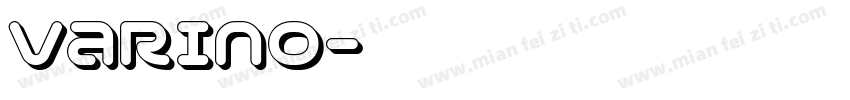 Varino字体转换