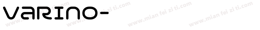 Varino字体转换