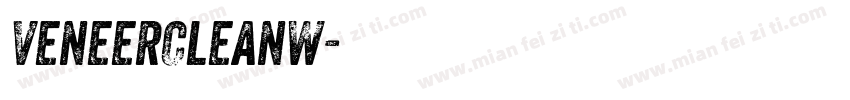 VeneerCleanW字体转换