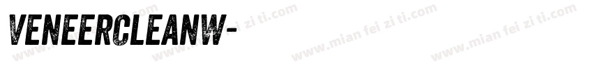 VeneerCleanW字体转换