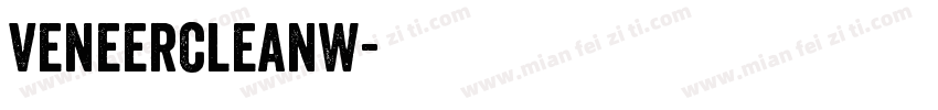 VeneerCleanW字体转换