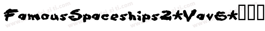 FamousSpaceships2-Vav6字体转换