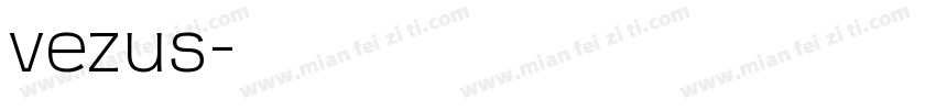 vezus字体转换