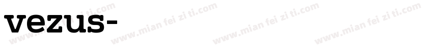 vezus字体转换