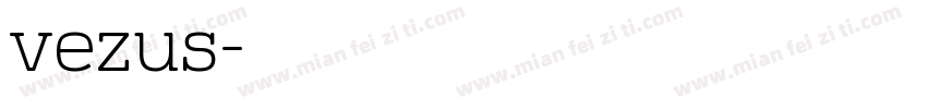 vezus字体转换