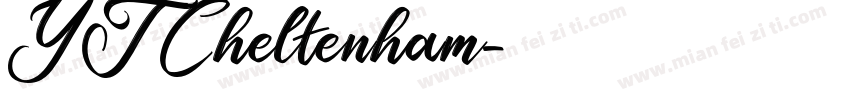 YTCheltenham字体转换