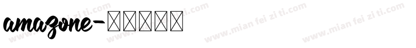 amazone字体转换