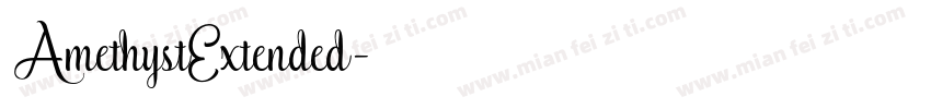 AmethystExtended字体转换