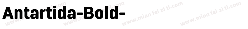 Antartida-Bold字体转换