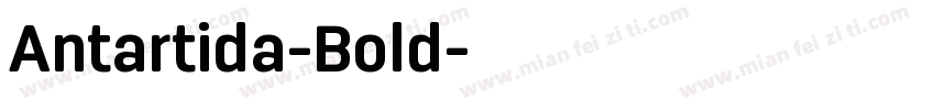 Antartida-Bold字体转换