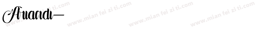 Ariandi字体转换