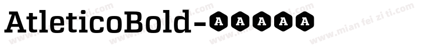 AtleticoBold字体转换