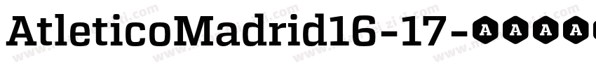 AtleticoMadrid16-17字体转换