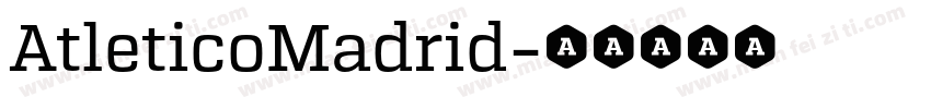 AtleticoMadrid字体转换